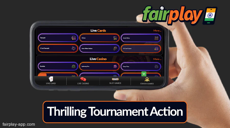 Competitive gaming events for Fairplay India bettors