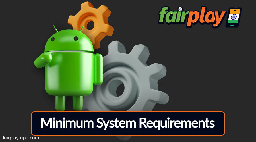 Technical specifications for the Fairplay IN Android app