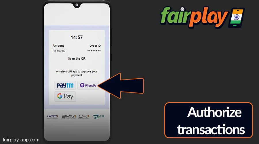 Verify and finalize the transfer in the Fairplay India app