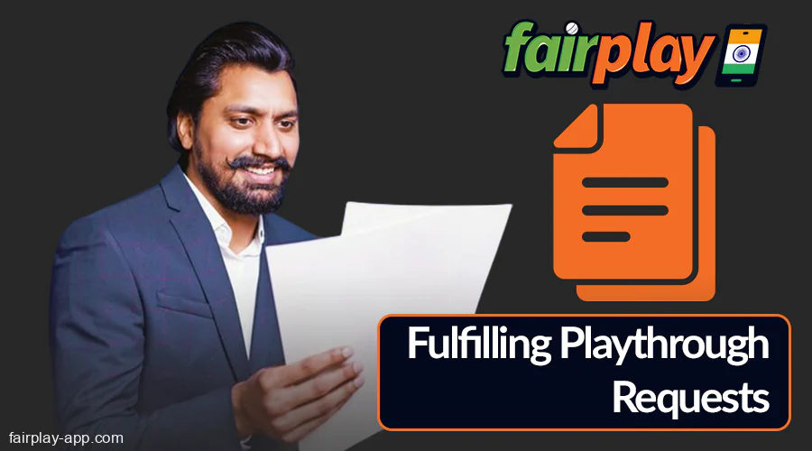 Player Guidelines for the Fairplay IN App