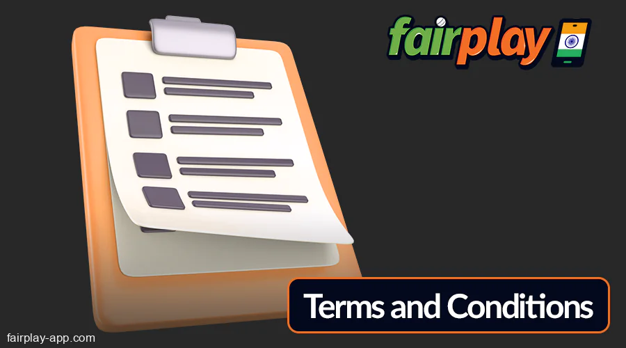User Agreement for the Fairplay India Application